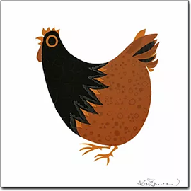 Kenneth Townsend Designs - Hen